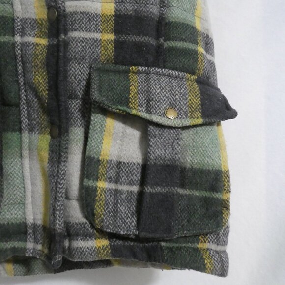 HERITAGE 1981 - An American Brand | medium | Plaid Vest | Removable Hoodie - Picture 9 of 16